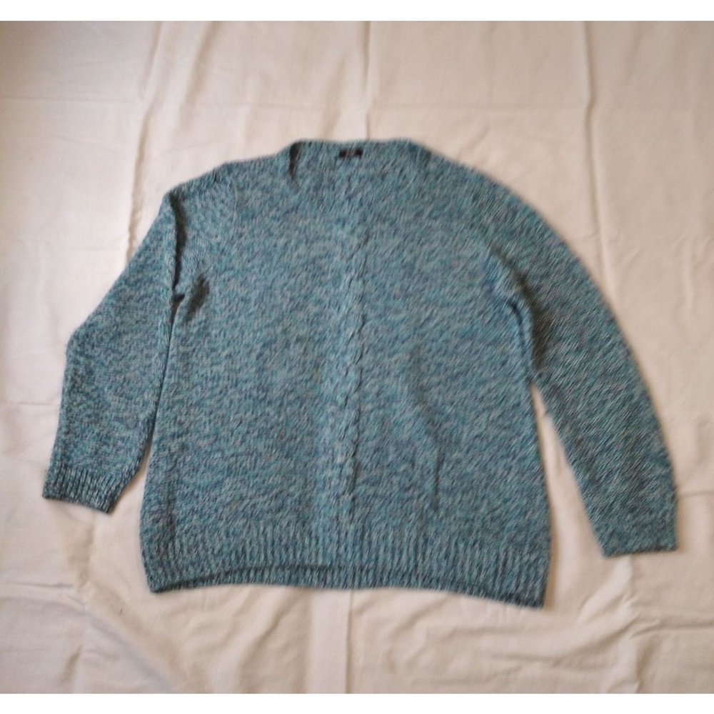 Sweater Women's Blue Speckled knit